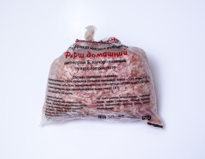 Фарш из свинины и говядины Полуфабрикат мясной рубленый, категории Б, замороженный