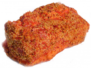 Грудинка со специями Мясной продукт из свинины копчёно-варёный категории Б 
